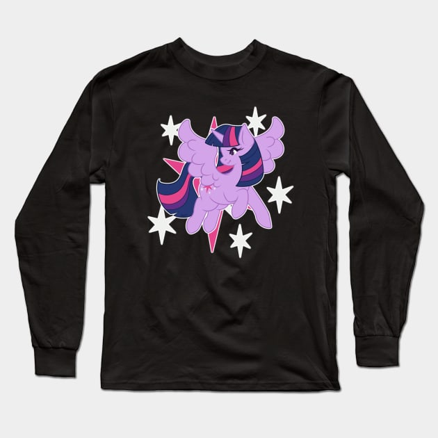 Magical Princess Twilight Long Sleeve T-Shirt by Eiskafe